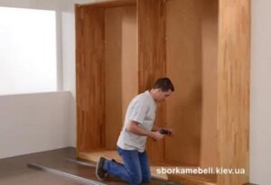услуги сборки шкафа купе