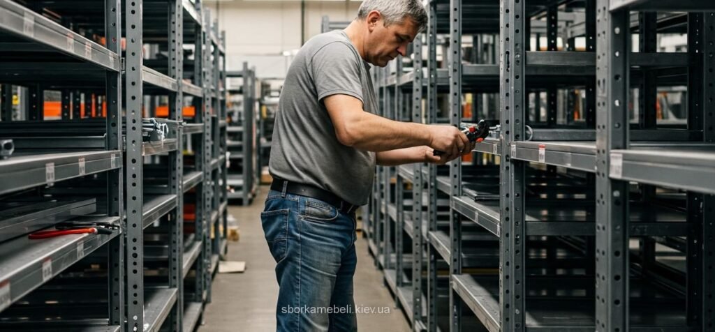 сборщики металлических стеллажей
