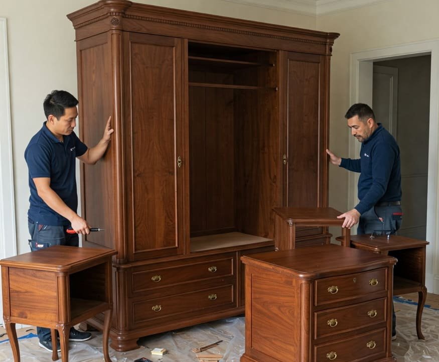 стоимость сборки деревянной мебели